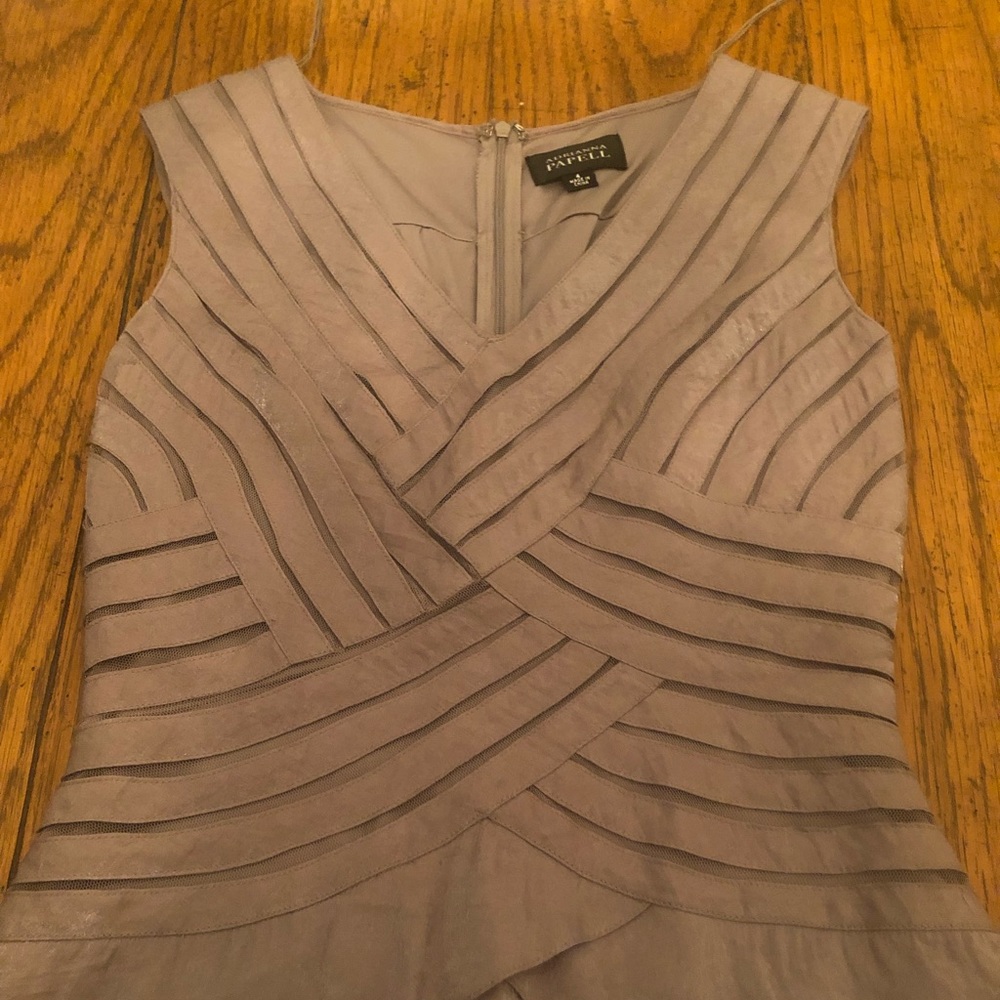 Adrianna Papell - layered mid length dress